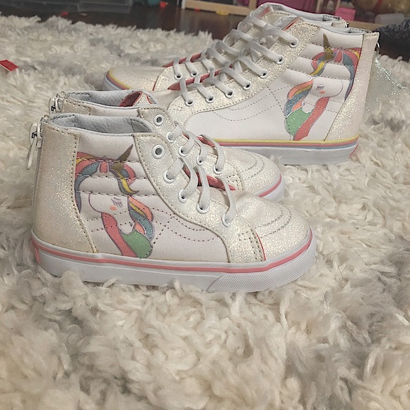 NWOT Mom&daughter matching vans🦄🌈 - Picture 2 of 5